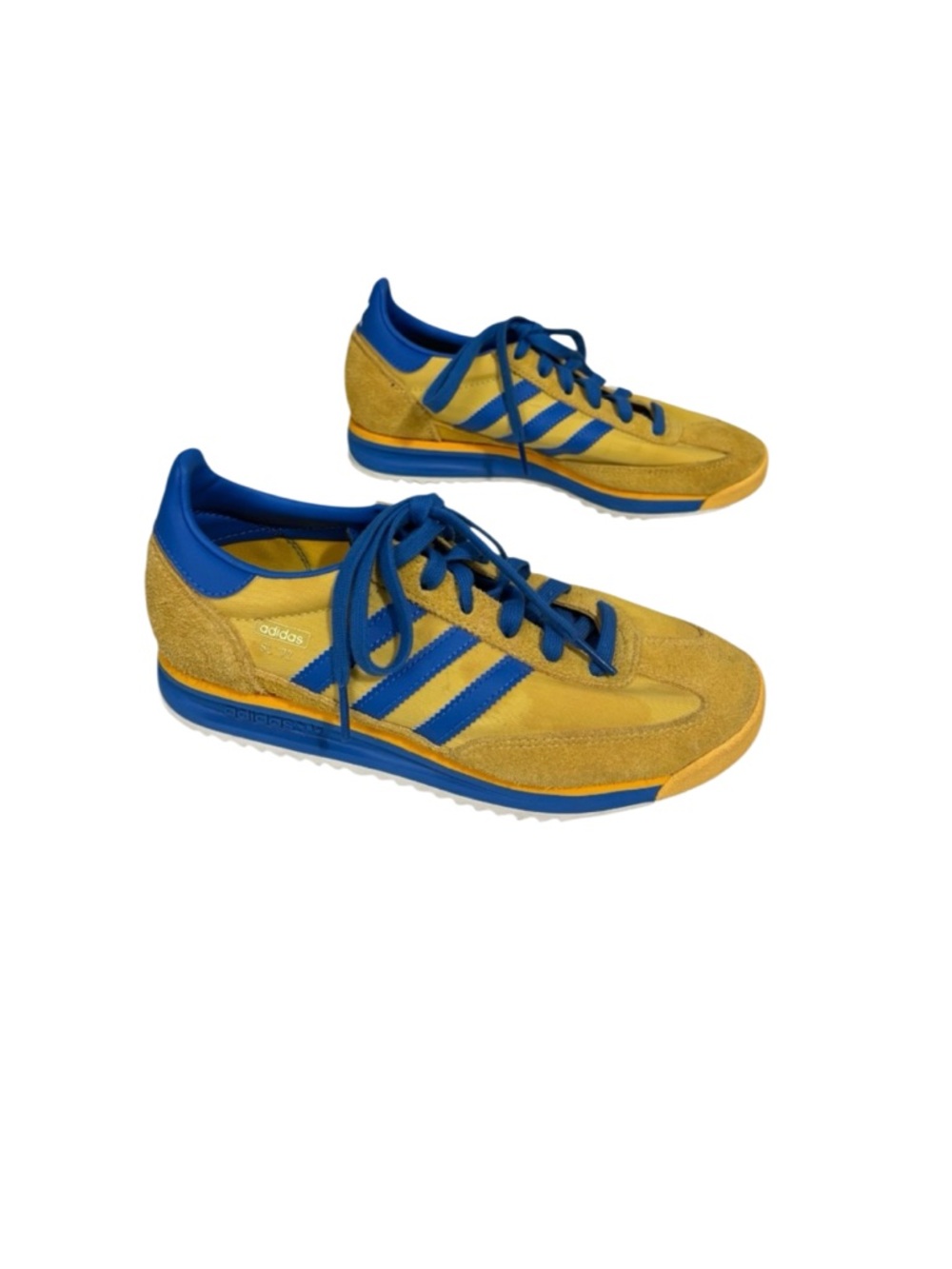 Adidas SL 72 RS Utility Yellow Blue Royal Sneakers
